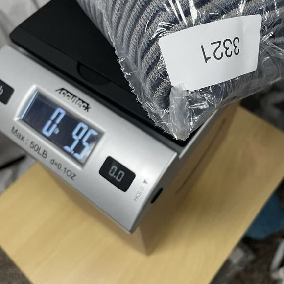 Nordstrom Mens Shop Striped Merino Wool Blend Sweater L Knit Washable Crew Blue - Picture 9 of 9